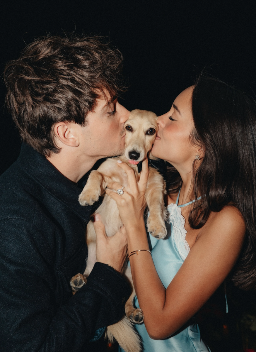    Шарль Леклер и Александра Сент-Мле