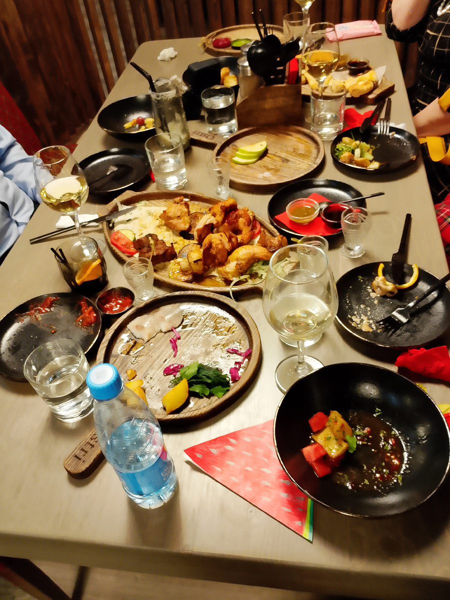 Как хорошо было днем и как плохо ночью. 