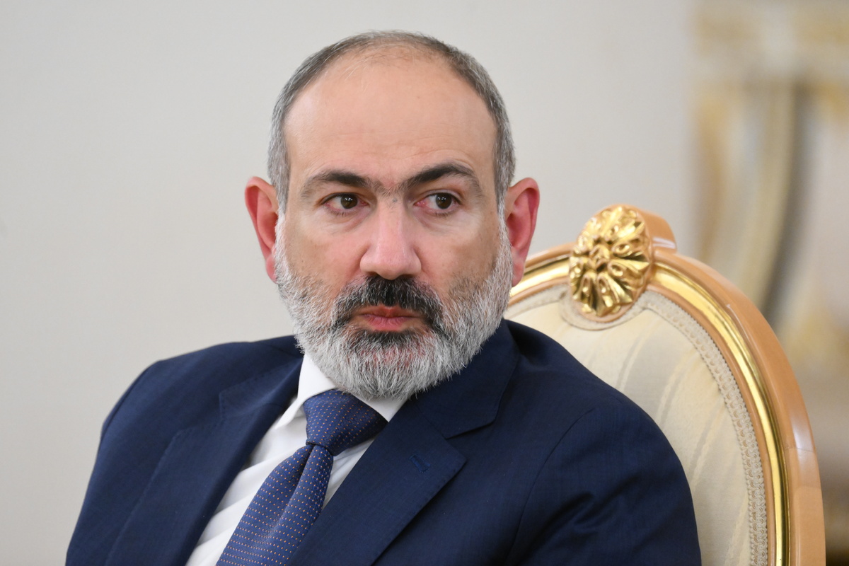    Премьер-министр Армении Никол Пашинян  Илья Питалев/POOL/ТАСС
