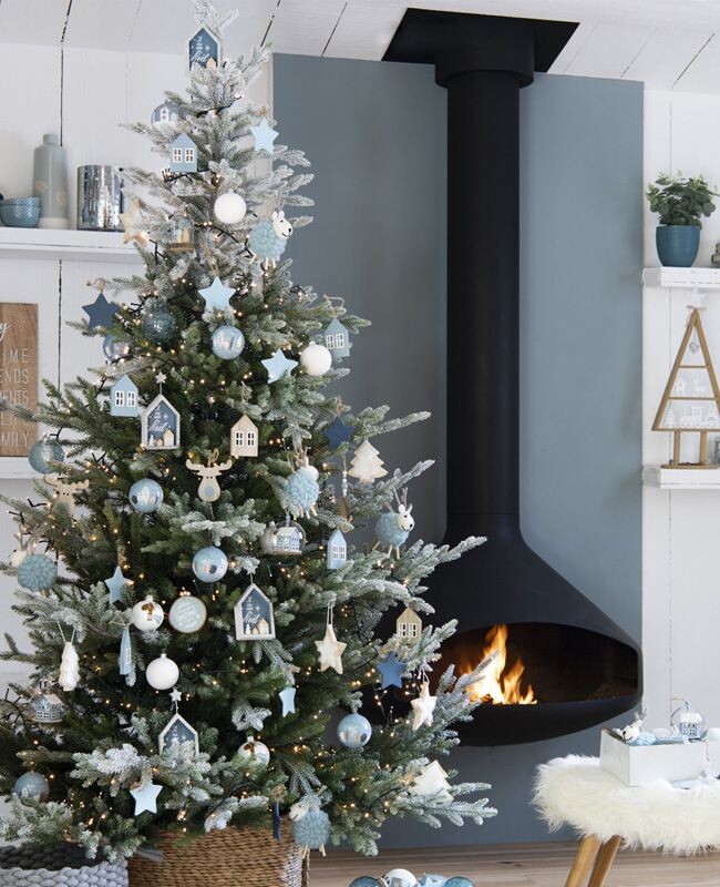 Дымчато-голубые тона