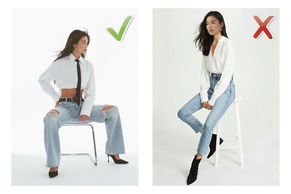 Пример современного образа и устаревшего