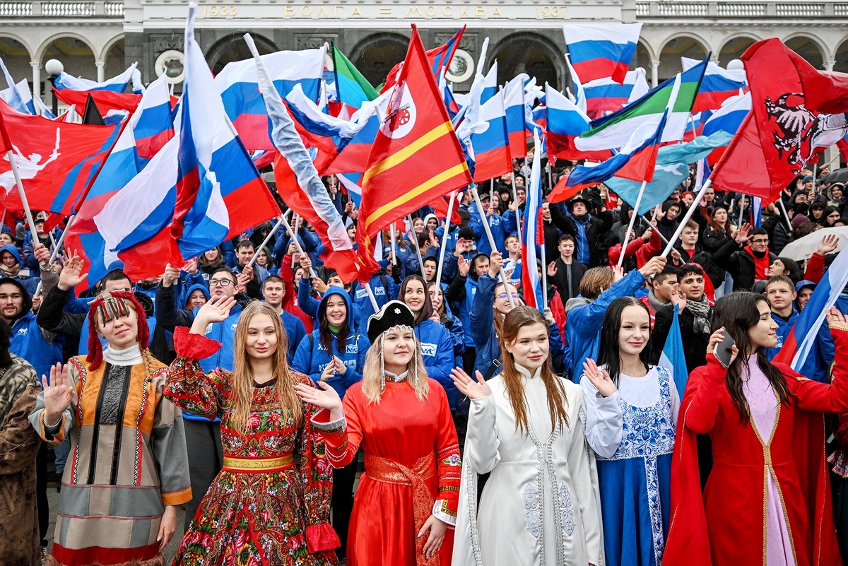    День народного единства в Москве./Юрий Кочетков/РИА Новости