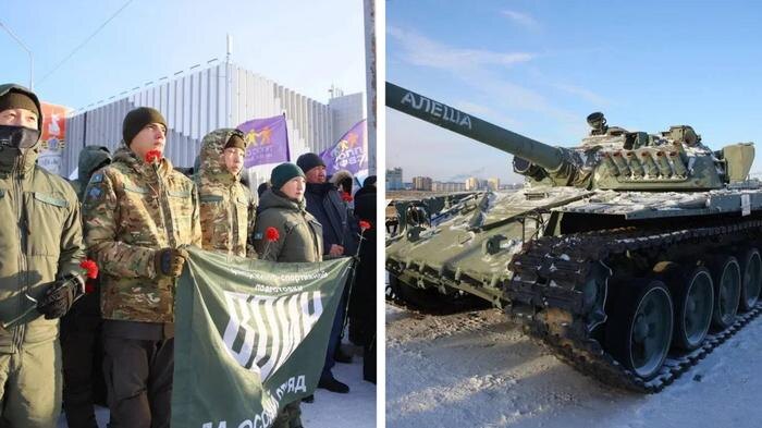 В Якутске открыли выставку трофейной техники с фронта СВО. Обложка © Telegram / Айсен Николаев, Глава Республики Саха (Якутия). Официальный канал.