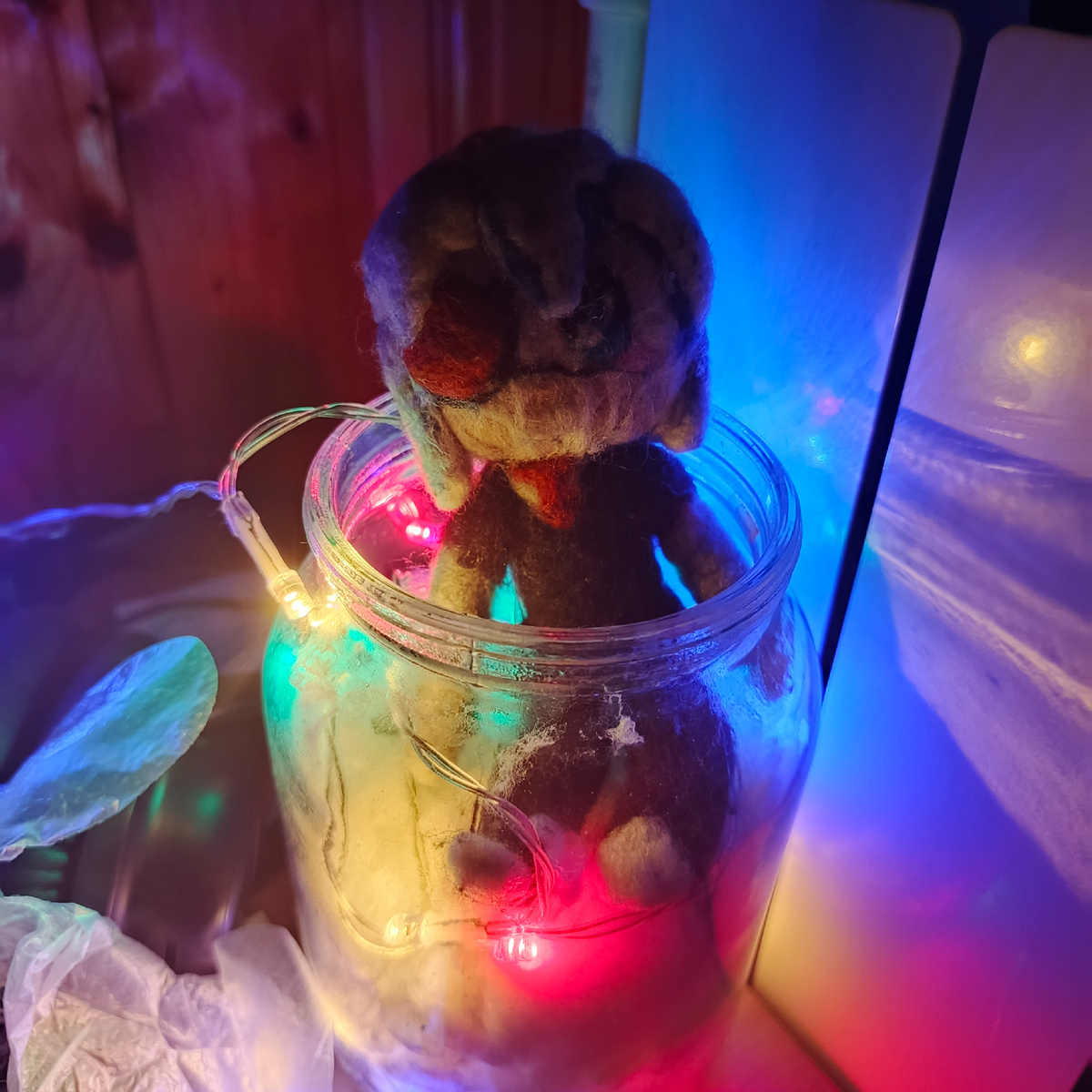 МиниКрип в банке с гирляндой... это важно!