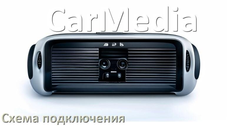 
Схема подключения магнитолы CarMedia на Андроид