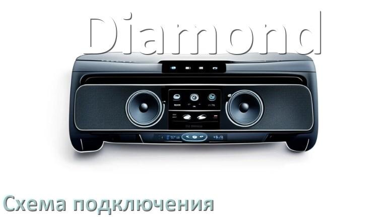 
Схема подключения магнитолы Diamond на Андроид