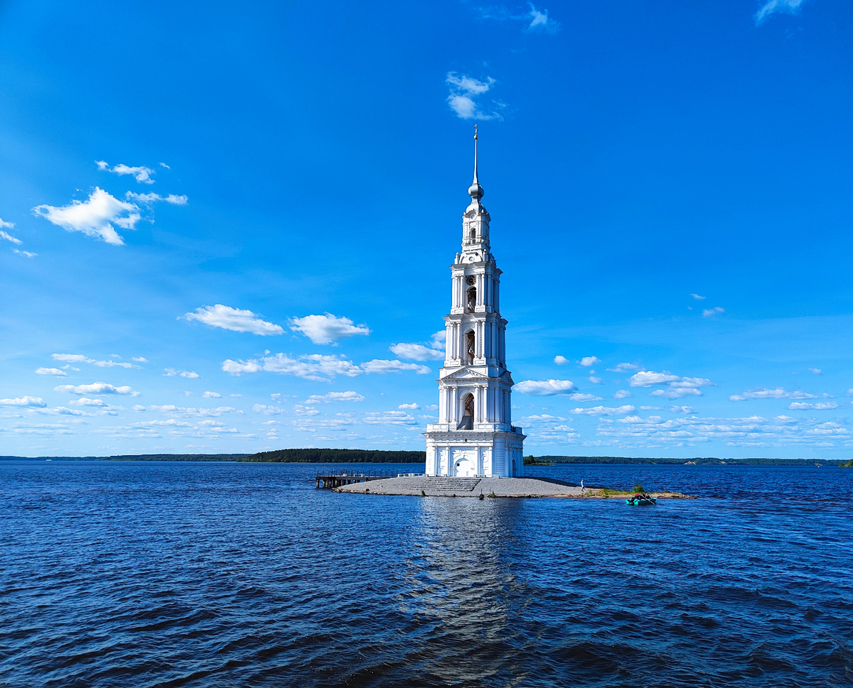 Калязин. Колокольня Николаевского собора. Все фото автора статьи.