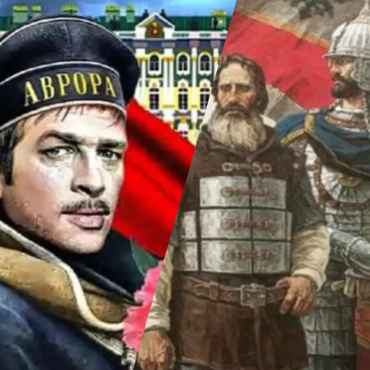 Праздник прошлый и настоящий. Коллаж. Фото из открытых источников. 