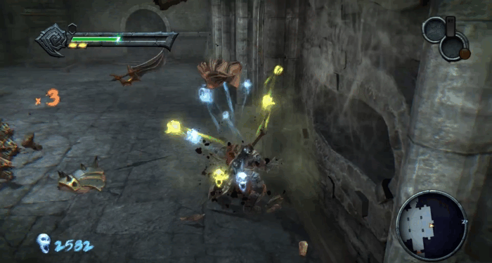 Gif картинка "Сражение с преданной армией тюремщика"