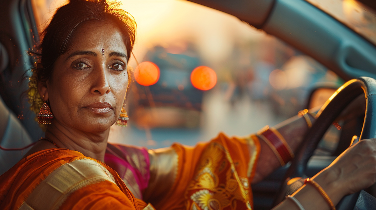 Решимость в глазах и руль в руках. Так начинается революция.