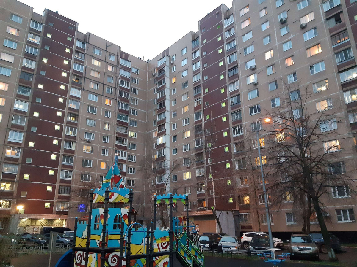 во дворе нашего дома