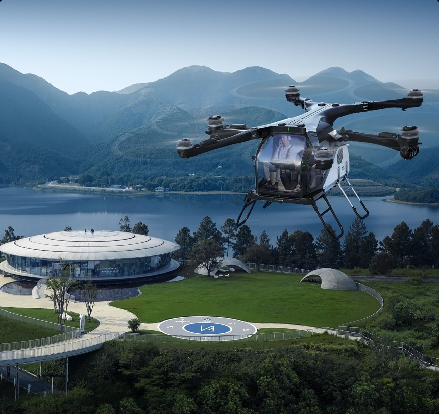 Китайская фирма XPeng Aridge приступила к испытательному выпуску летательных транспортных средств типа Land Aircraft Carrier (LAC)