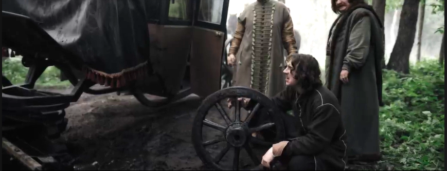 Пётр: "Обоймица лопнула, сами не починим, дуй в Преображенское за кузнецом"