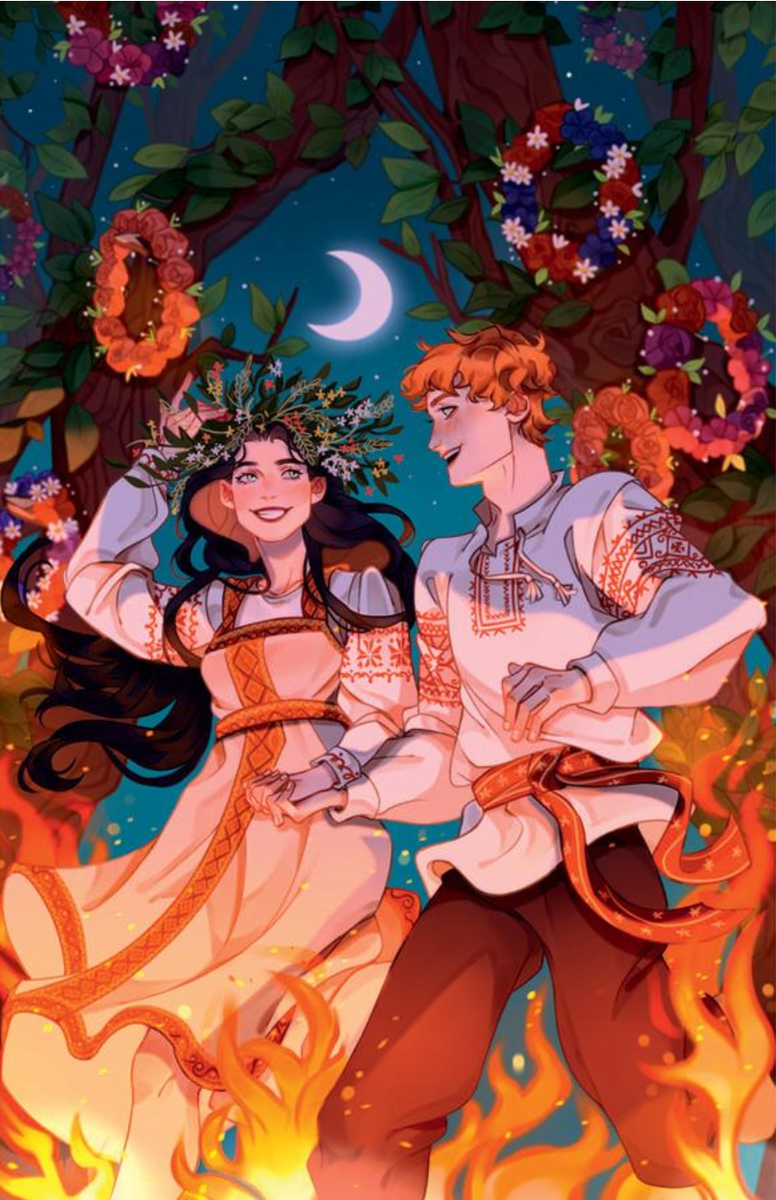 Арт из книги "Избушка на костях", Ксения Власова