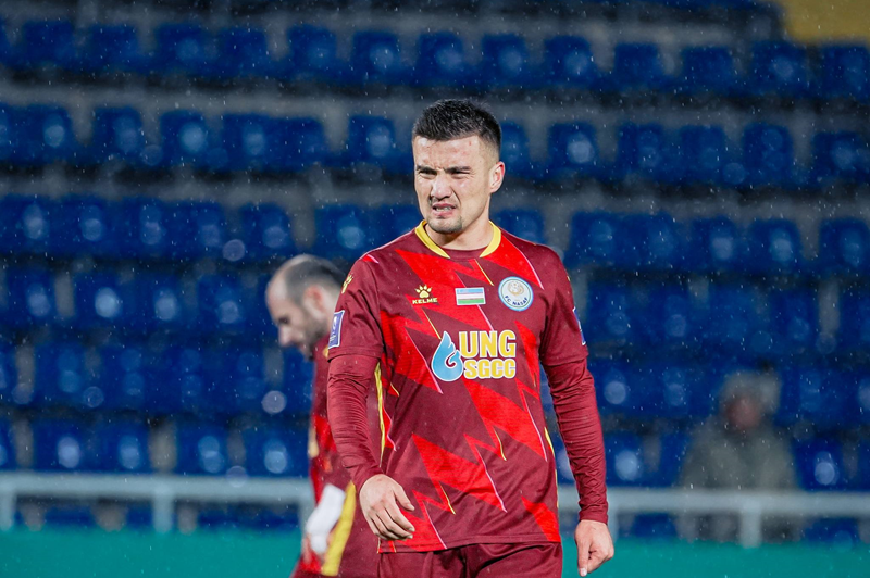 Футболисты "Насафа". Фото пресс-службы "Насафа"