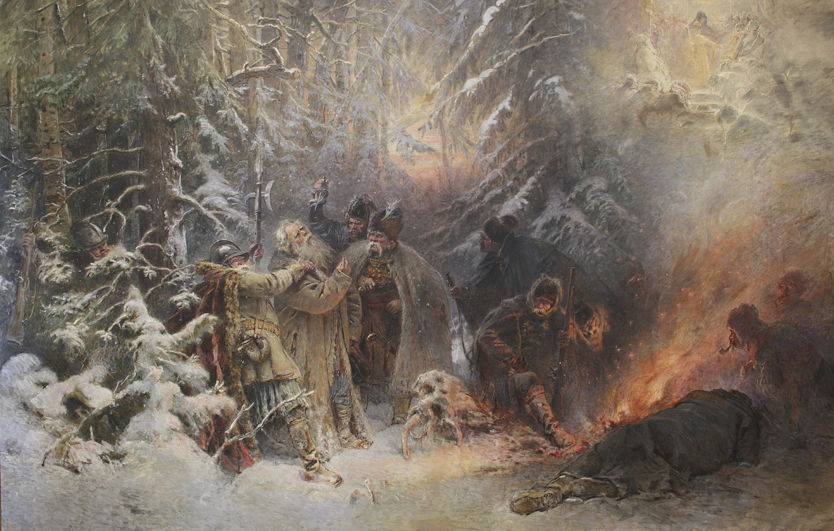    Картина Константина Маковского "Иван Сусанин", 1914 год  Fine Art Images/Heritage Images/Getty Images