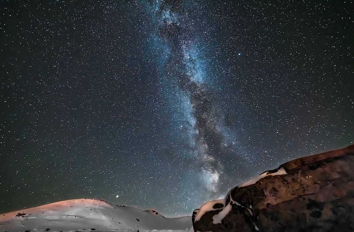    Часть Млечного пути хорошо видна с Земли. Источник фотографии: wikimedia.org