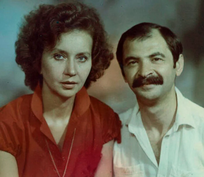 Илья Олейников с женой Ириной