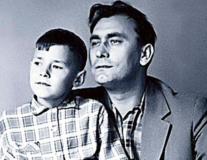 Владимир Самойлов с сыном Александром