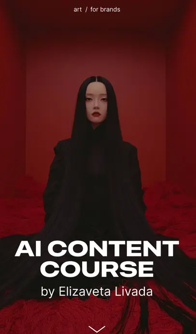 [Елизавета Ливада] AI content course