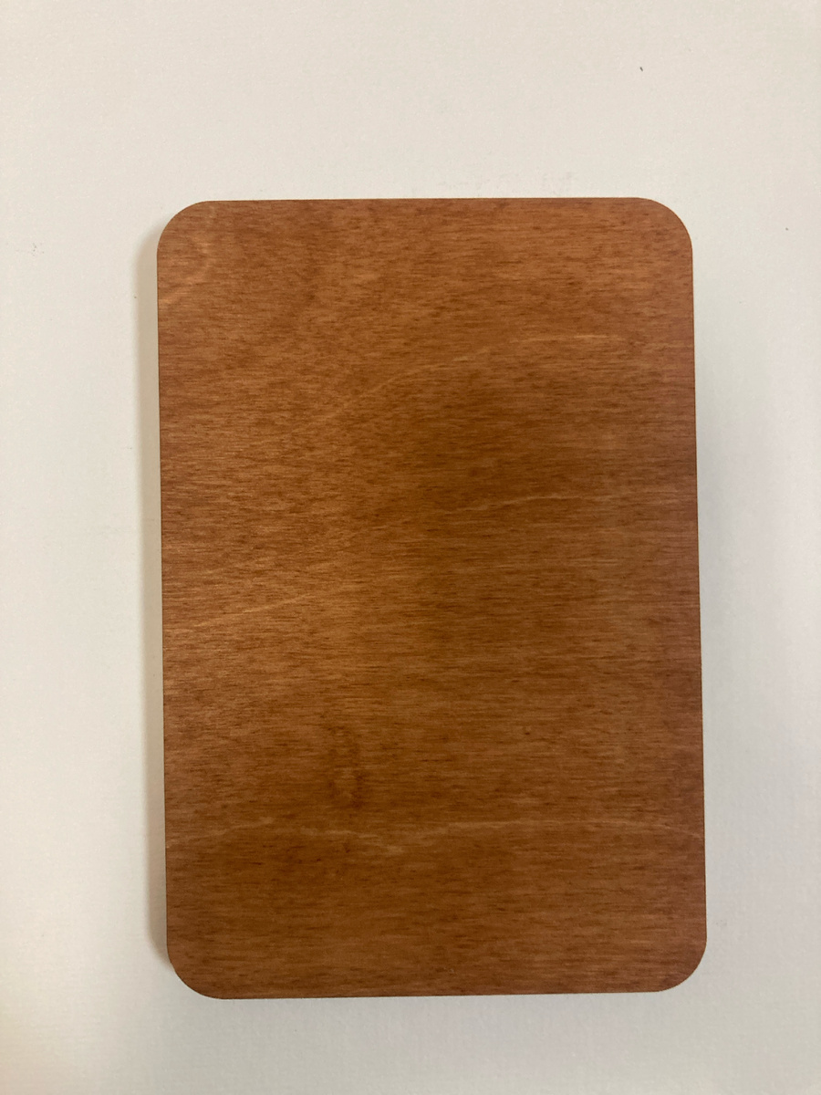 Заготовка перед нанесением налписи.