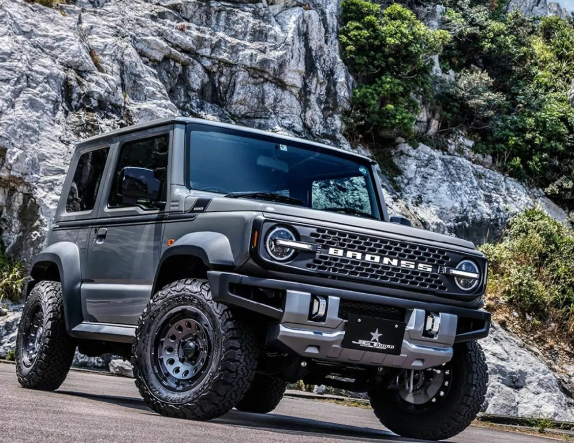Suzuki Jimny с комплектом Bron55