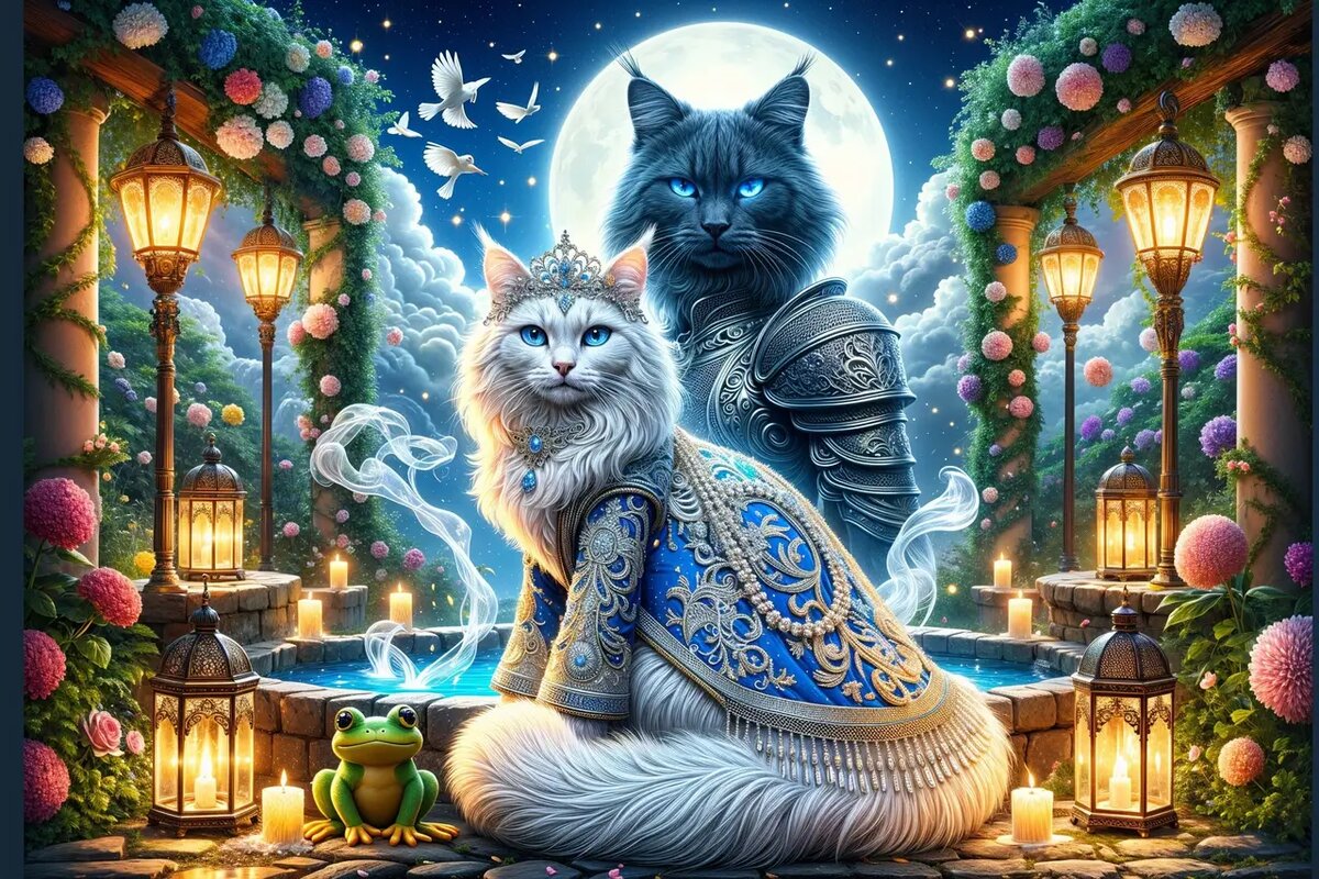    Почему образ кошки, такого милого и пушистого домашнего любимца, в сонниках часто окружен ореолом тайны, предостережения и колдовства? /AI