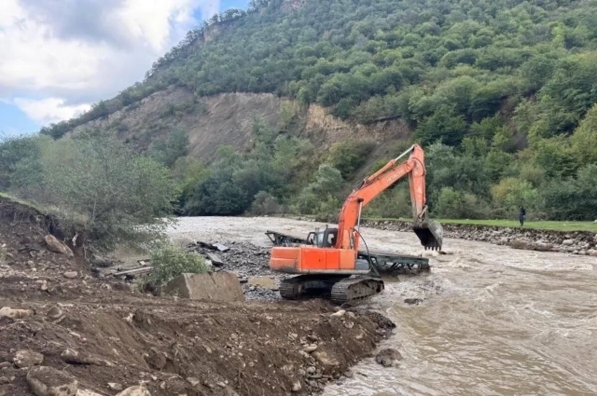    Горную реку в Дагестане очистят от мусора после снижения уровня воды