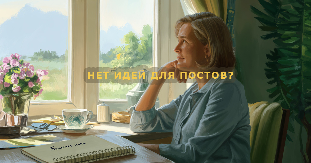 Неи идей для постов?