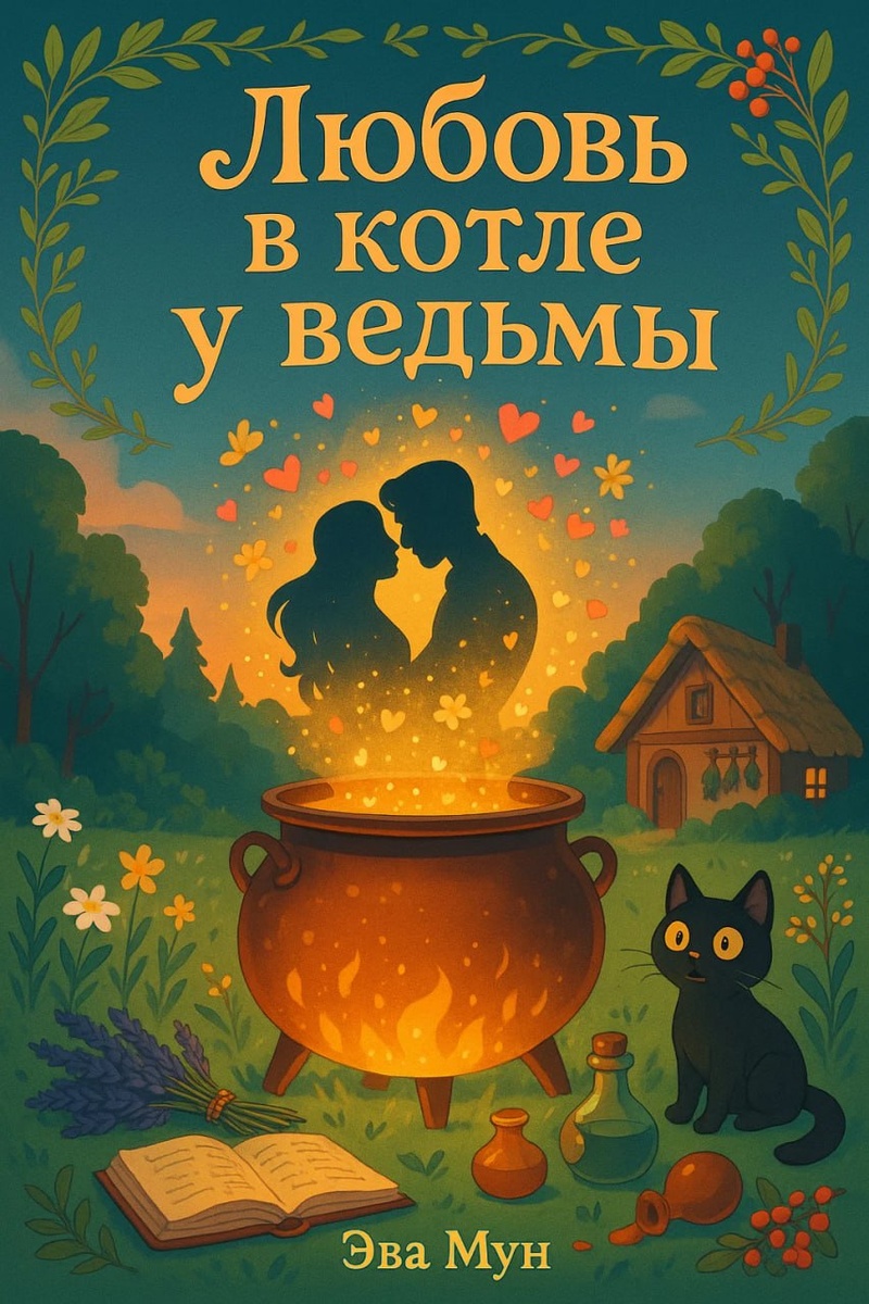 Обложка романа, взято из тг писательницы: Эва Мун