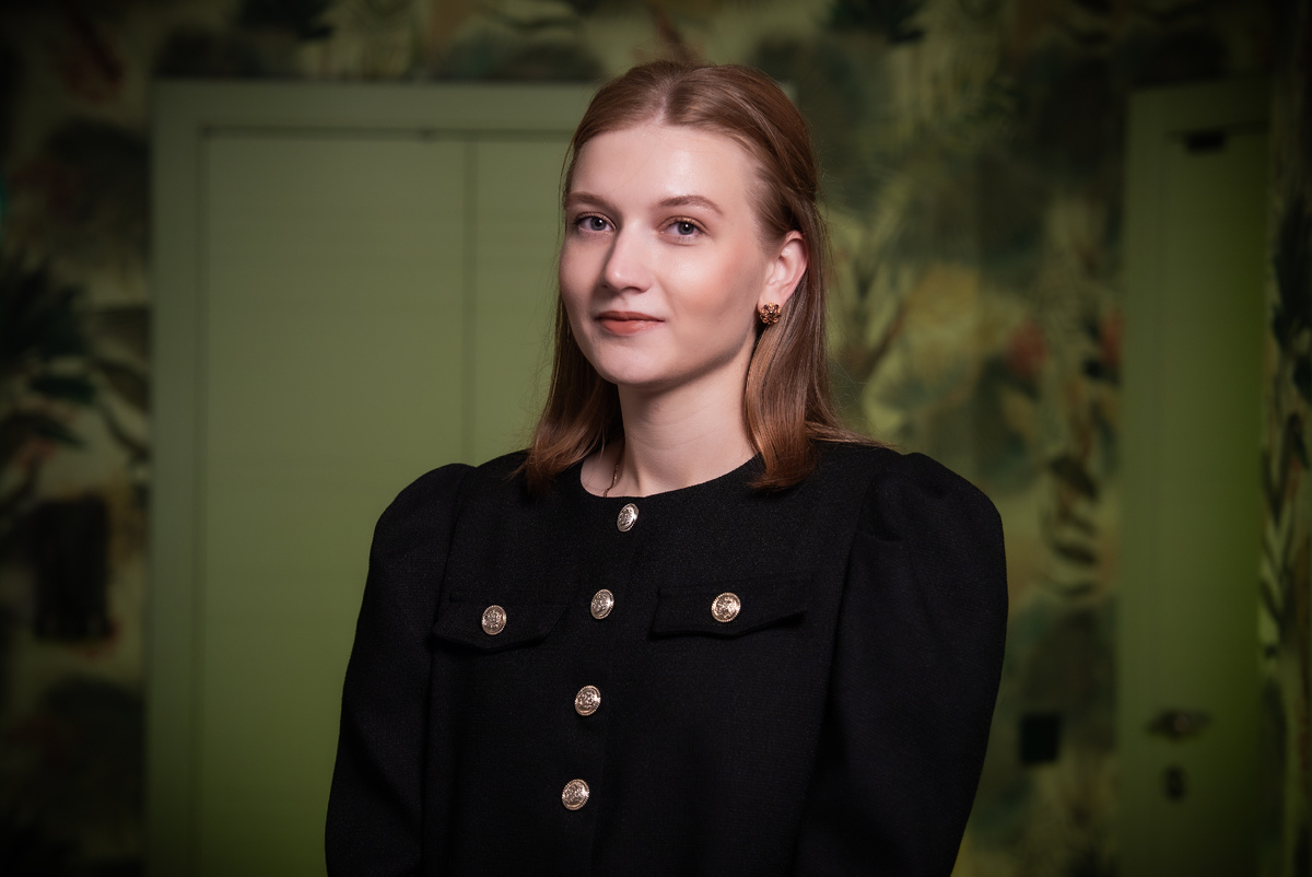 Екатерина Валова, выпускница Санкт-Петербургского государственного химико-фармацевтического университета (СПХФУ Минздрава России), исполнитель дипломного проекта по заданию ИОГВ 2025