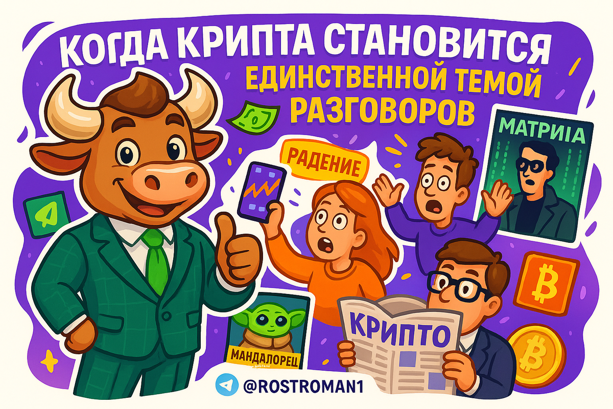    Криптовалюта: как разговоры о биткоине запускают массовую панику и финансовые ловушки РоСТ | Роман о Системном Трейдинге