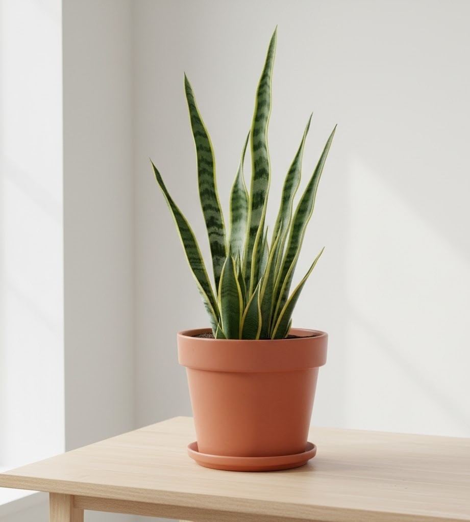 Сансевиерия (или просто «Тещин язык»)