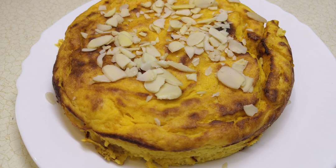 Нежное тыквенно-творожное суфле без муки