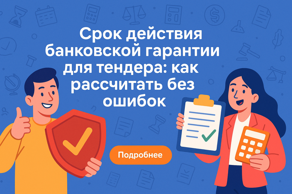    Срок действия банковской гарантии для тендера: как рассчитать без ошибок