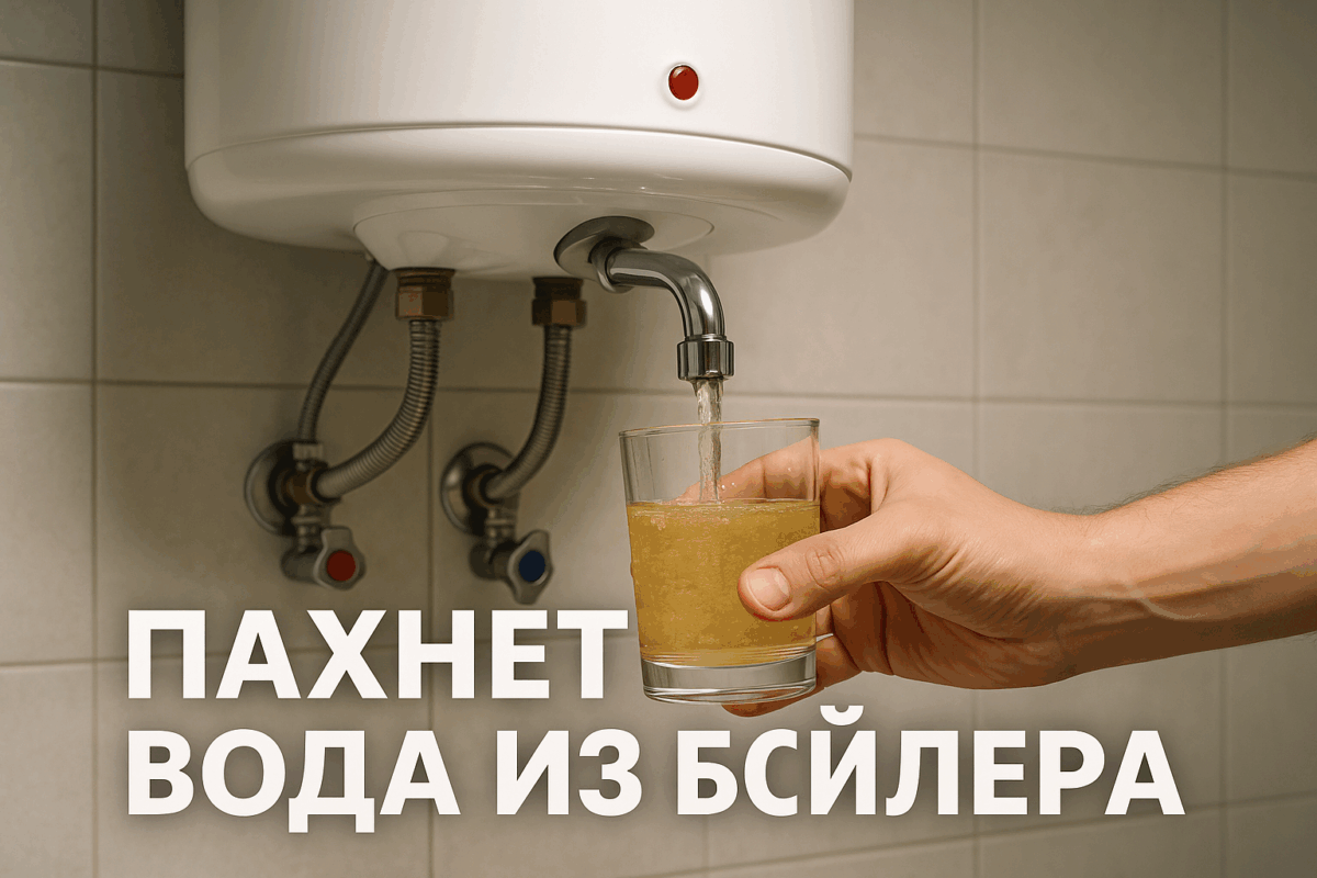    Пахнет вода из бойлера — как устранить запах Михаил Юрьевич