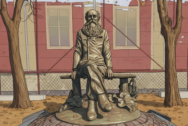 Петр Кропоткин в Дмитрове