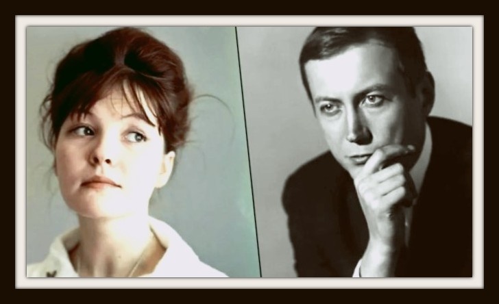 Белла Ахмадулина и Евгений Евтушенко