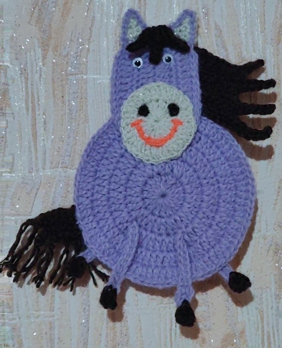 Вот такой резвый коник🐴у меня получился🤗