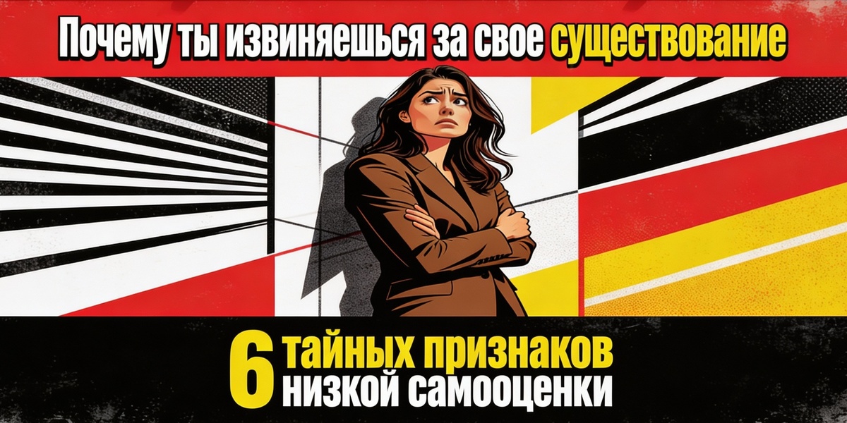Ты извиняешься за свое существование. 6 тайных признаков низкой самооценки