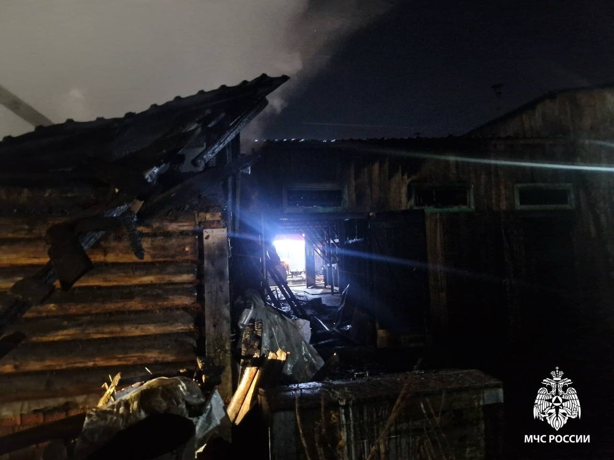    Самовольные постройки сгорели в Удмуртии