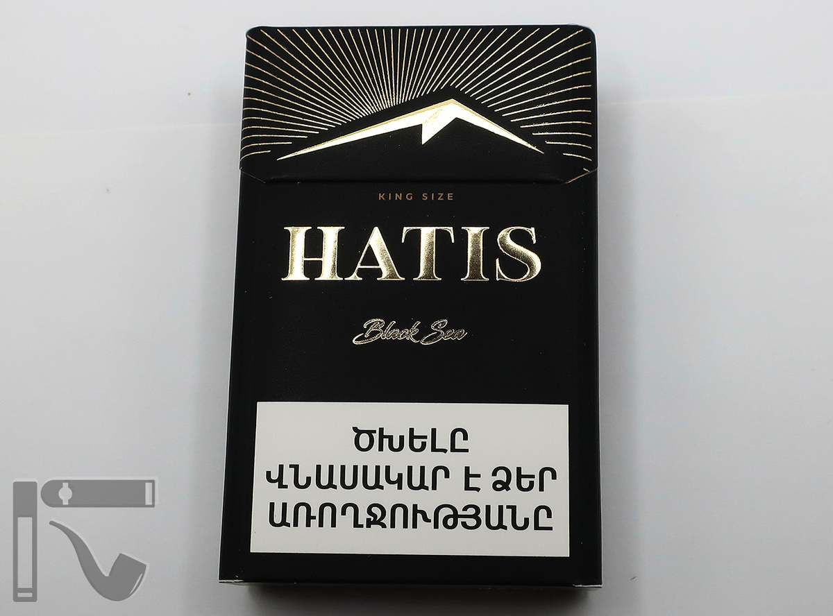 Сигареты Hatis Black Sea. Фото: © канал "Уголок Курильщика"