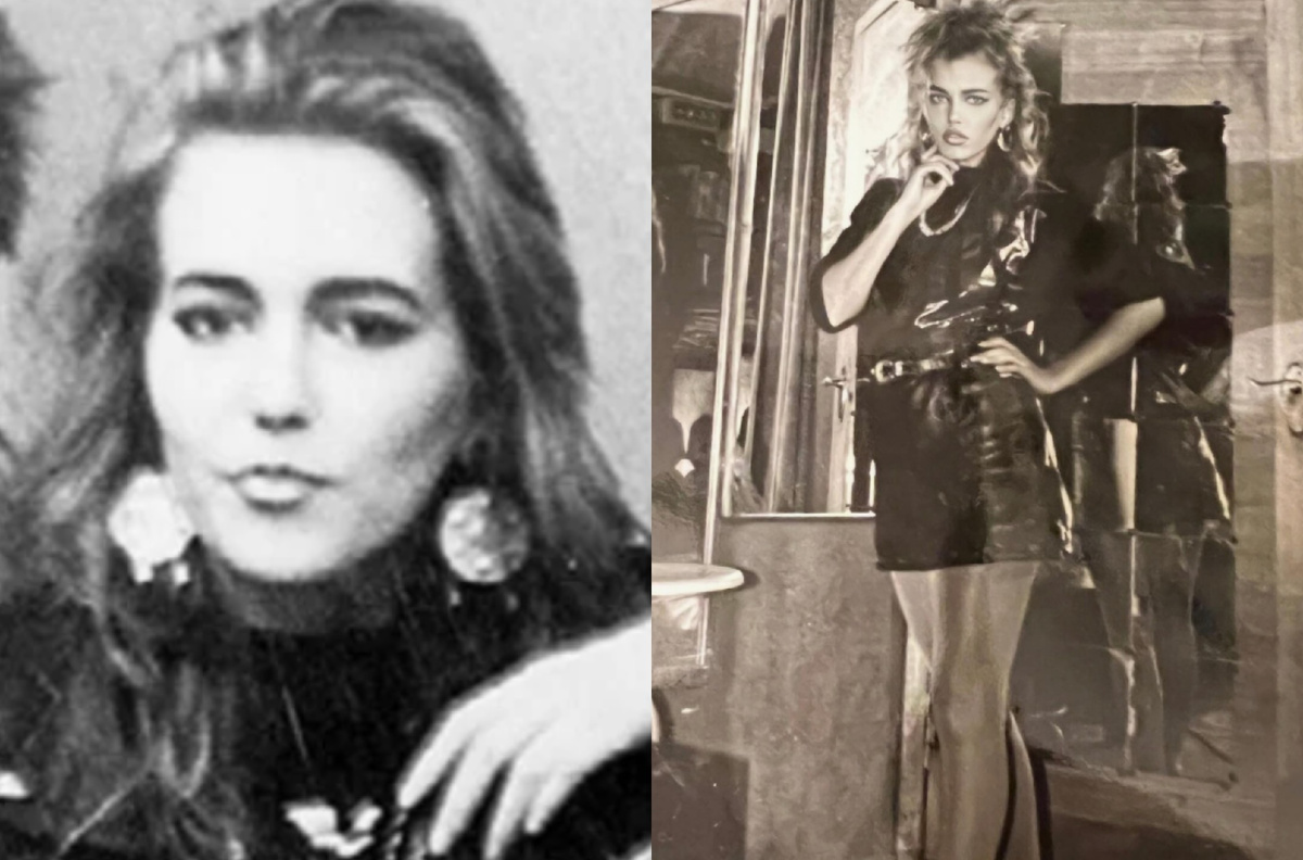 на фото молодая Евгения Герасимова