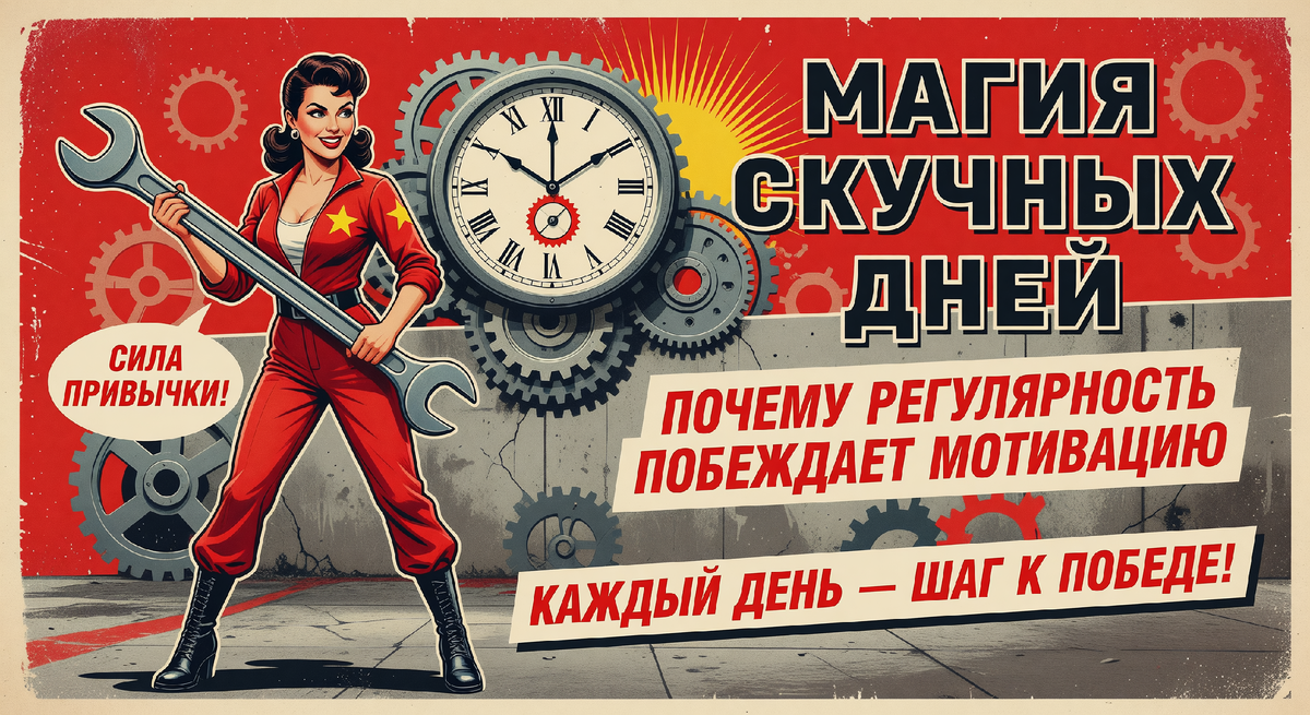 Регулярность побеждает мотивацию