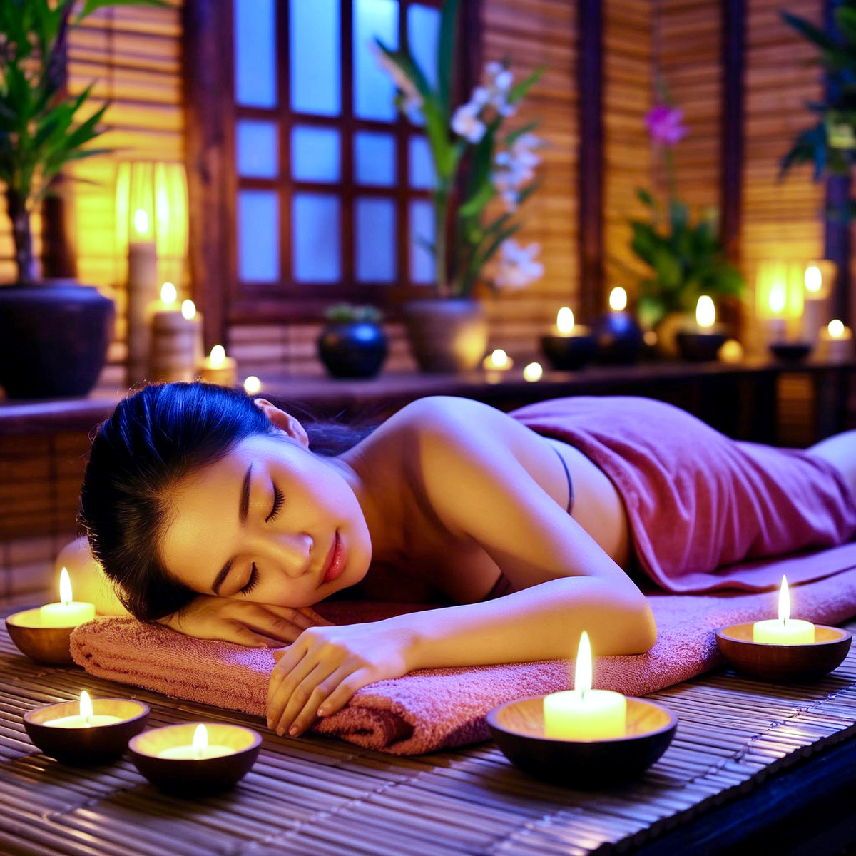 Тайский массаж свечами