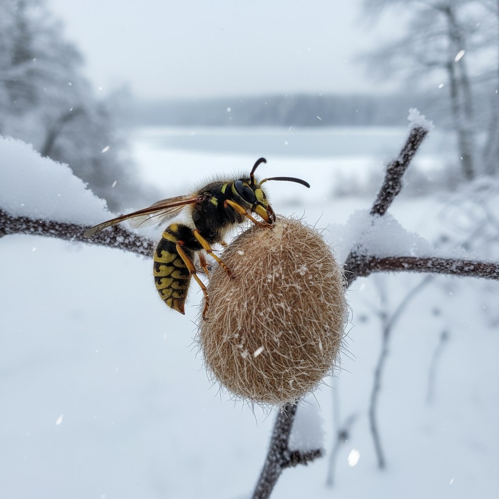 Укусила оса за яичко...