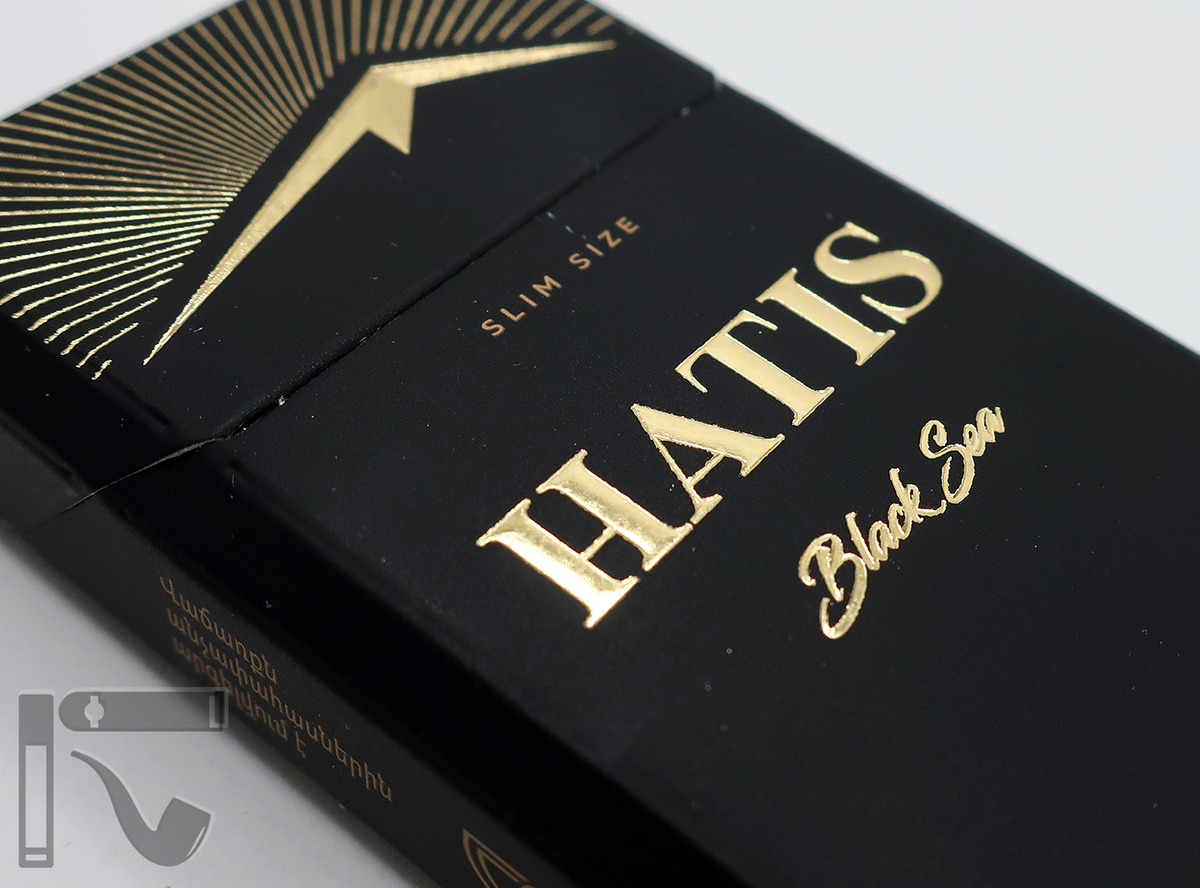 Сигареты Hatis Black Sea. Фото: © канал "Уголок Курильщика"