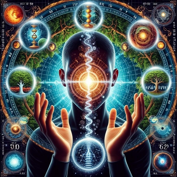 Вселенная, созерцающая себя через человека…