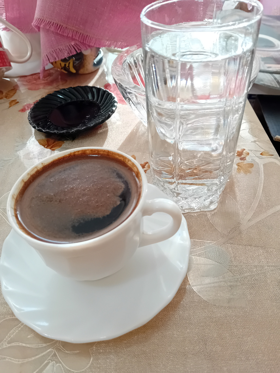 Мой  утренний кофе.