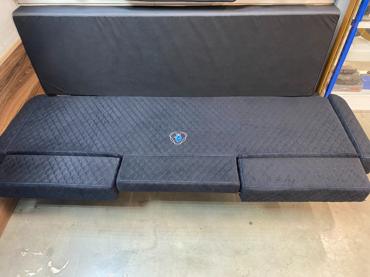 Беспружинный ортопедический матрас-трансформер СПАЛБЕР Премиум для SCANIA G5-series (2005–2017). Фото СПАЛБЕР_2.